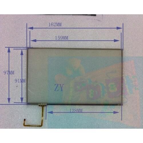 ZhiYuSun T7 original touch screen 7 corner cable zk-1117 7 four wire resistive touch screen