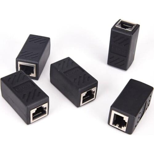 RJ45 Female to Female Network Ethernet LAN Connector Adapter Coupler Extender RJ45 Network Adapter