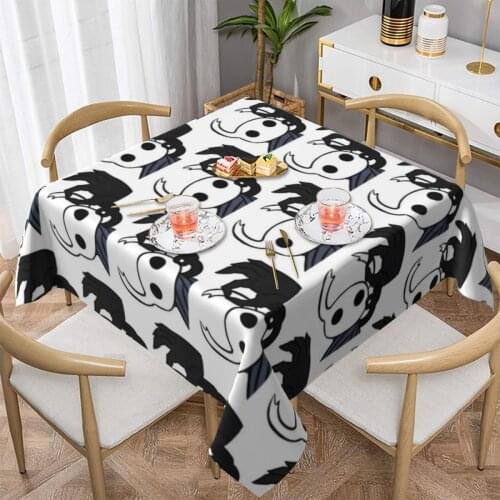 Hollow Knight Tablecloth Protector Desk Table Cover Cute Printed Polyester Wholesale Table Cloth