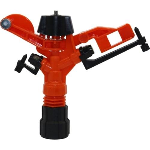 Agriculture Rotating Sprinkler with 1" Female thread to 3/4" male thread Lawn Irrigation Adjustable Water Nozzle 10 Pcs