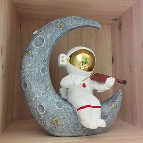 Modern Home Decoration Ornaments Cartoon Astronauts Trinkets Decor Daily Gift Figurine Childrens Room Tabletop Decorations