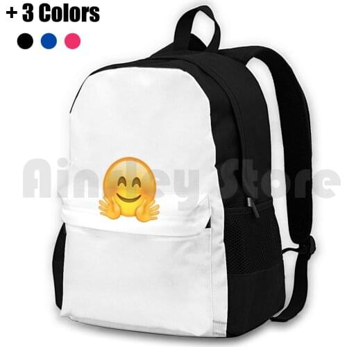 Outdoor Hiking Backpack Waterproof Camping Travel Hands Phone Texting Funny Cute Hugs Hug Internet Jazz Hands
