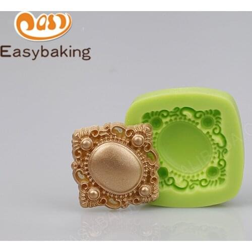 Restoring Ancient Ways Jewelry Shape Fondant Cake Decorating Tools Chocolate Candy Resin Mold Mini Handmade Soap Silicone Mould
