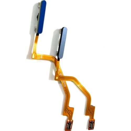 10pcs For Xiaomi Redmi Note 9 Pro 9S Global Version Fingerprint Sensor Home Button Ribbon Flex Cable