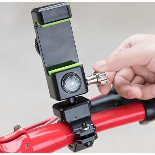 2020 Aluminium Alloy Bike Phone Holder Cell Phone GPS Mount Holder Bicycle Phone Support Cycling Bracket Mount High Strength
