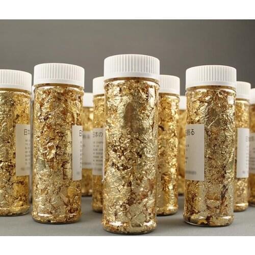 2g Gold Foil Forms for Candle candy bar decoration 24K Gold Decorative Dishes Art Cake Decorating Tools Chocolates