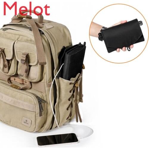 30W Solar Mobile Phone Charging Panel 6 Fold Portable Outdoor Travel Waterproof Solar Foldable Charger Cycling equipment
