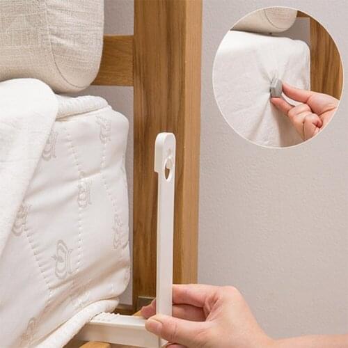 4PCS Bed Sheet Clip Bed sheet Belt Fastener Mattress Non-slip Quilt Covers Sheet Holders Gripper Fastener Clips Set for Bed Sofa