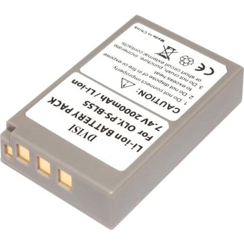 2000mAh BLS-5 BLS5 Battery for OLYMPUS E-PL2 E-PL3 E-P3 E-PL5 E-PM1 E-PM2 E-PM3 E-M10 EPL1 E-P1 E-P2 E-PL6 E-PL7 EPL7 EPL6 EM10