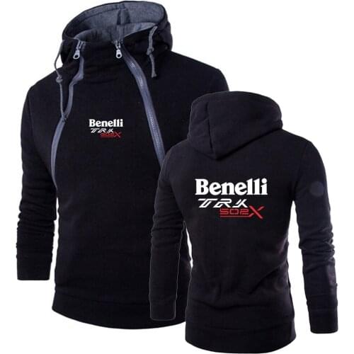 Benelli TRK 502X New Mens Spring Print Harajuku Style Pullover Hoodies Classic Tracksuit Sports Top Hooded Sweatshirts