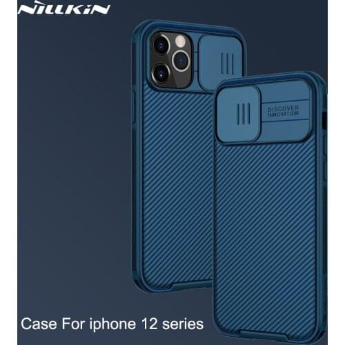 For iphone 12 Case iphone 12 Mini Case iphone 12 Pro Max Cover NILLKIN Camshield Slide Cover Camera Protection Case