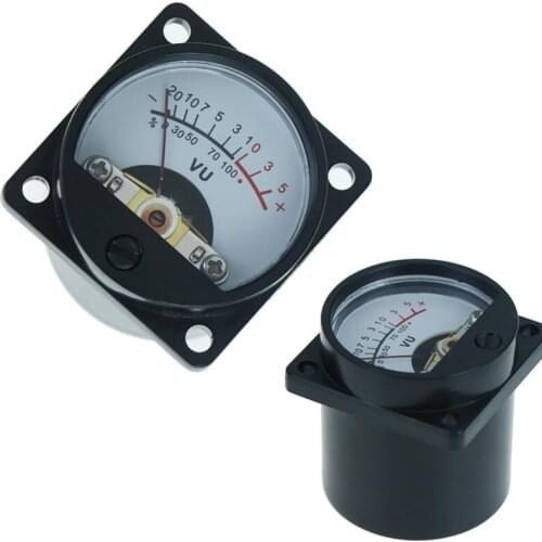 Hot Sale 6V-12V Panel VU Meter Bulb Warm Back Light Recording Audio Level Amp Meter 1PC