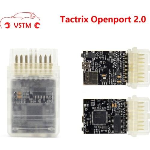 Openport 2.0 J2534 ECU Flash Chip Tuning Interface Tactrix Openport 2.0 ECUFLASH With Full Software New PCB Golden Pin Adapter