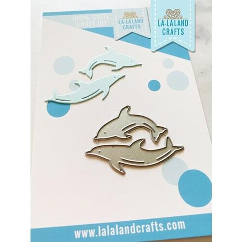 Sharks Arrival New Metal Cutting Dies Scrapbook Diary Decoration Stencil Embossing Template DIY Greeting Card Handmade New 2021