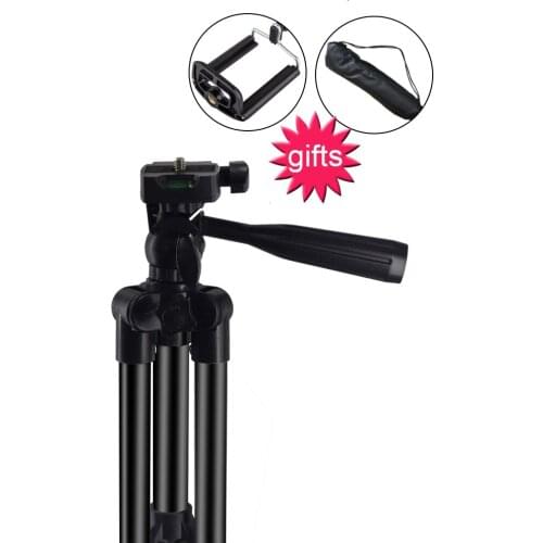 PALO Profesional Camera Tripod Stand for Canon Nikon Sony DSLR Camera Camcorder Mini Protable Tripod For Phone Camera