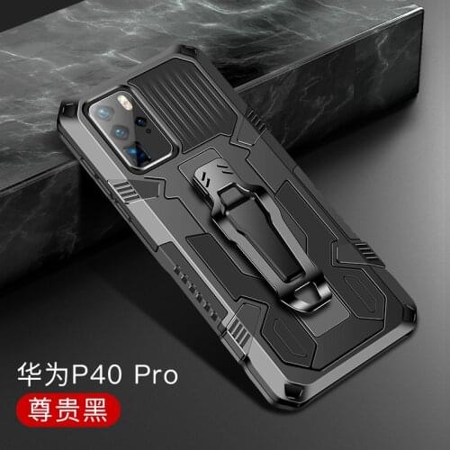 Shockproof Armor Case For Huawei P40 Pro Case Huawei P40 Pro Belt Clip Holster Phone Cover For Huawei P 40 Pro Coque Funda Capa
