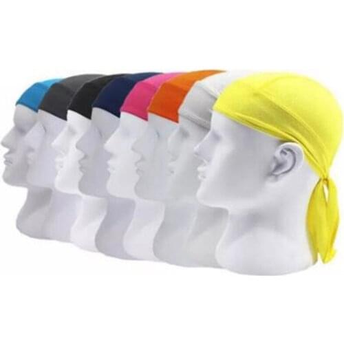10pcs/lot Quick Dry cycling cap Outdoor Sport Pirate Hat Running Riding Bandana Headscarf Ciclismo Hat Headband Men Head Scarf