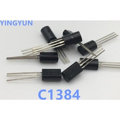 20PCS/Lot C1384 2SC1384 NPN 1W 60V 1A TO-92L New original