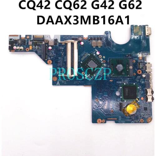 For CQ42 G42 CQ62 G62 G72 Laptop motherboard DAAX3MB16A1 100% full Tested