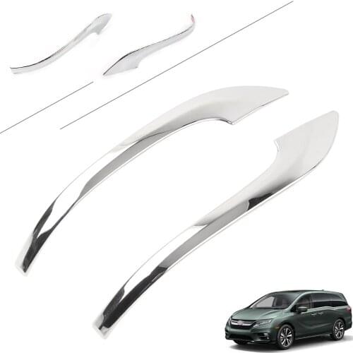 Car Side Mirror Rearview Mirrors Cover Trim For 2018 2019 2020 Honda Odyssey US Version ABS Plastic