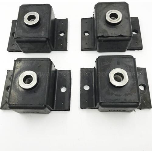 Free shipping excavator parts for Sunward SWE50 60 70 engine shock absorber machine foot cushion shock absorber cushion