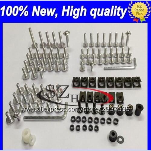 Fairing bolt full bolts kit For KAWASAKI NINJA ZX9R 94 95 96 97 ZX-9R 9 R ZX 9R 1994 1995 1996 1997 Windscreen screw screws Nuts