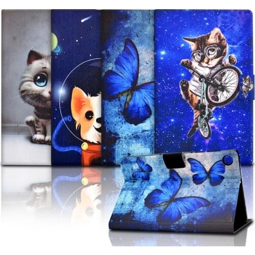 Case For Lenovo Tab M10 Plus TB-X606F TB-X606X Cartoon Cute Tablet Smart Funda Capa For Lenovo M10 FHD Plus 10.3 "Tablet Case