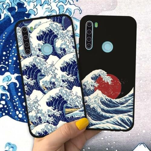 Beautiful Sea of Japan Phone Case for Redmi Note 7 8 T 9 Pro Max for Redmi 7A 8A 9 A C 10X K20 K30 Pro Personalized Back Cover
