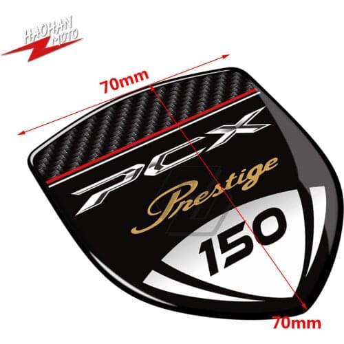 For Honda PCX 125 150 PCX125 PCX150 Decal 3D Resin Motorcycle Sticker