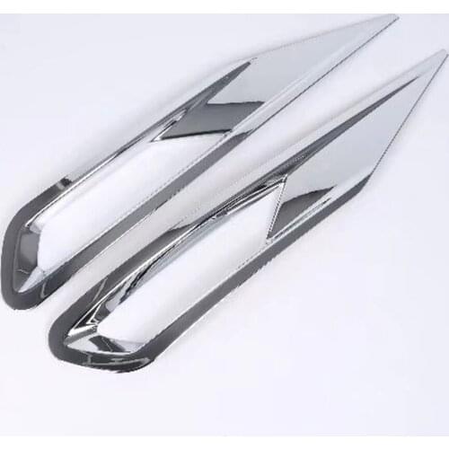 For Volvo XC60 XC 60 2018 2019 2020 ABS Chrome Front Fog Light Cover Trim Car Styling Exterior Decoration Accessories