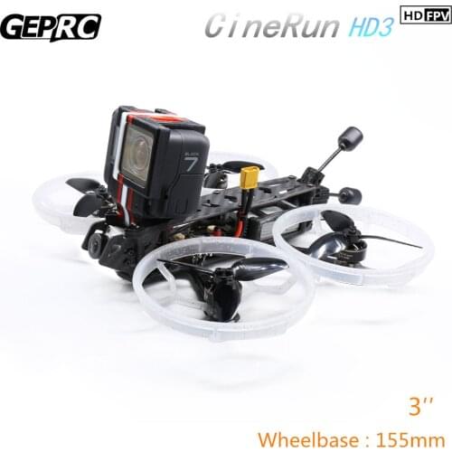 GEPRC CineRun HD3 Quadcopter With DJI Air Unit & HD 720P Camera FPV CineWhoop 3inch Drone