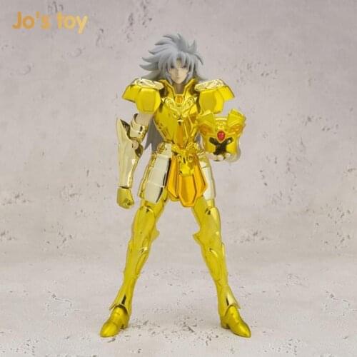 Jos toy Original Bandai DDP Saint Seiya Zodiac Scene Model Gemini Saga Figure modle toys