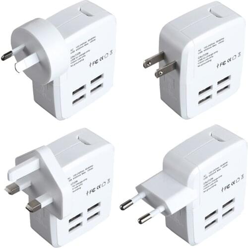 The new USB plug 4U GSM multifunctional gifts travel universal conversion socket