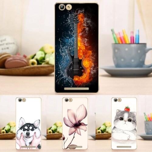New Arrival Back Fashion Case For Highscreen Power Ice Max Flower Tower Pattern Cover for Highscreen Power Ice Max / 5.3 Funda