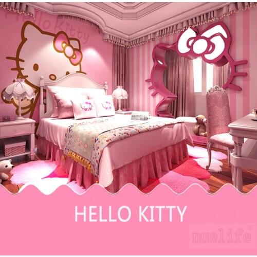0.53x10m Bright pink white stripe wallpaper bedroom bedroom wedding room childrens room shop office TV background wall paper