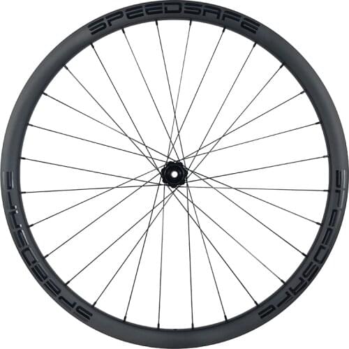 620g 29er carbon BOOST front wheel 30mmm hookless clincher tubeless 30mm deep straight pull 29" MTB XC disc brake 110mm 15X110