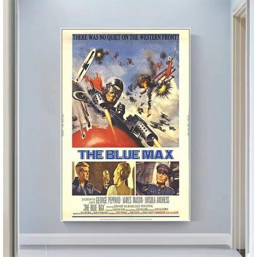 CP1187 The Blue Max Classic Hot Movie Print Silk Fabric Poster Indoor Wall Art Decor Gift
