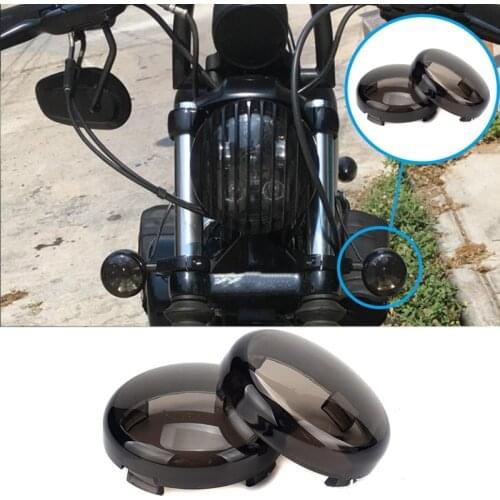 Turn Signal Light Lens C Indicatorover for Sportster 883 1200 Touring Road King Dyna Heritage Softail