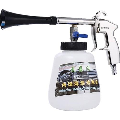 Car Air Tornador Car Cleaning Equipment Surface Interior Exterior Air Washing Tool Black Car Motorcycle Window Leather Cleaning