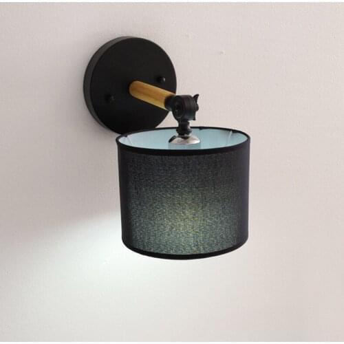 Vintage nordic decoration home abajur lamparas de techo colgante moderna rope iron aisle living room dining room wall lamp