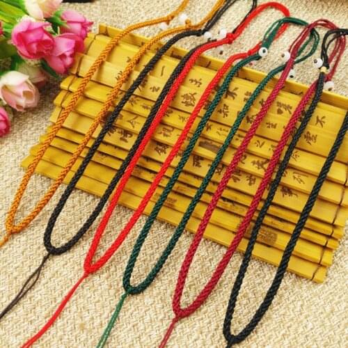 10pcs Hand Knited Necklace silk thread knot cord For Pendant-thick