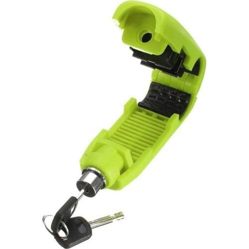 Motorcycle Lock Scooter Universal Handlebar Safety Brake Wire Lock Steel Motor Grip Throttle Anti-theft Built-in I1E3