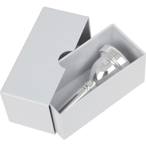 12.7mm Trombone Mouthpiece Fine Polished Wide Applicability Glossy Professional Trombone Brass Mouthpiece Parts Accessories