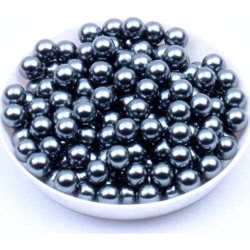 No Hole 8mm 1000pcs Many Colors To Choose No Hole Round Pearls Imitation Pearls Craft Art Beads Nail Art Decorate DIY
