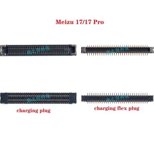 For Meizu 17/17 Pro tail socket motherboard connection tail plug small plate inline seat button connector