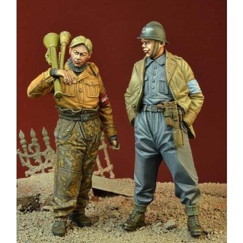 1/35 Resin Model Figure GK, Unassembled and unpainted kit