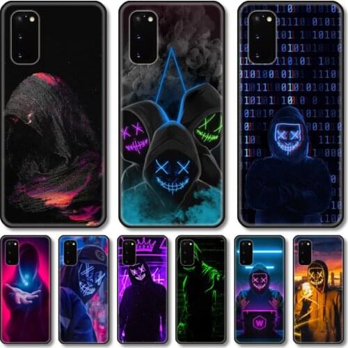 Cool man XX Phone Case For Samsung Galaxy Note S21 20 10 9 E Lite UW Ultra 5G PRO Black Shell Cover