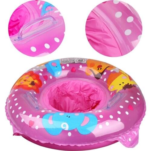 Swimming Ring Toddler Kids Float Seat Water Pool Swim Aid Toys Inflatable Circle Bath Inflatable Ring Toy Swimming Accessories