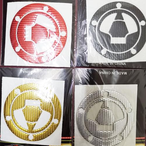 Motorcycle Sticker 3D Fuel Tank Pad Gas Oil Cap Protector Cover Sticker For Kawasaki Z750 Ninja ZX-6R ZX-10R ZZR 1400 Z1000SX