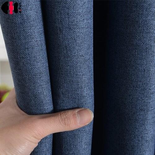 Solid Color cloth Linen sheer cafe curtains blinds Short Kitchen curtains decor cortinas dormitorio blackout drapes WP197B